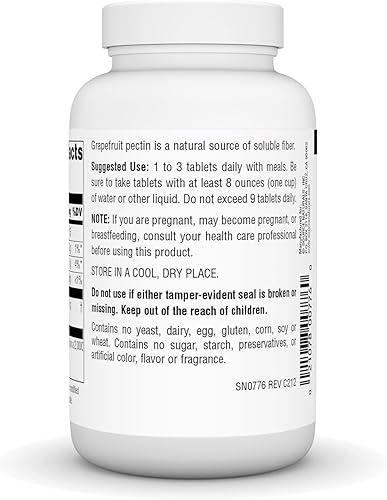 Miniatura 8 de source naturalstoronja pectina, 1000mg, 240tabletas