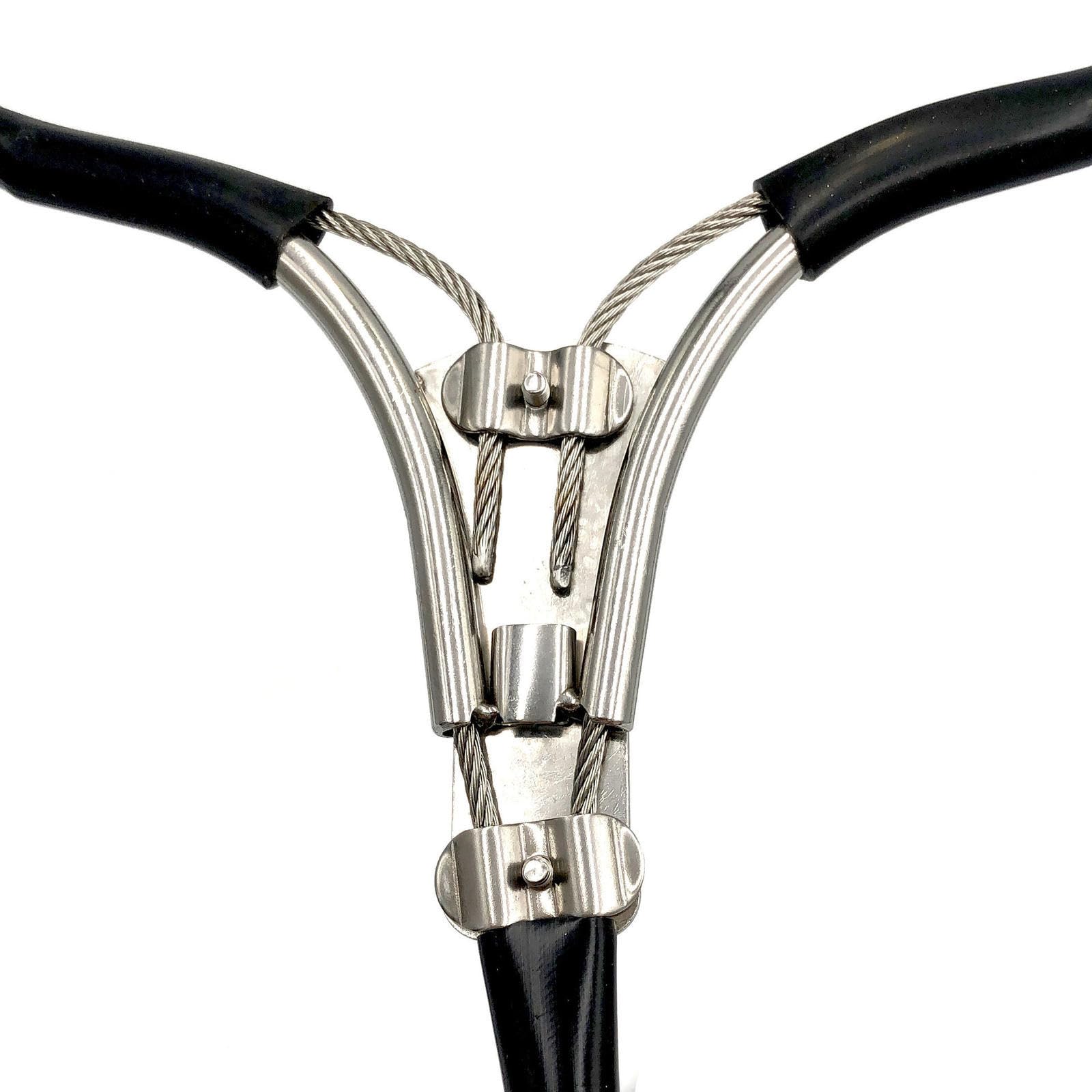 Chastity Belt Men Metal Ceinture Chasteté Métal Homme De Acier Pour Avec Serrure Cceintures Ceintures Inversée Pénis Sissy Male Man Cage,set2-60cm-90cm