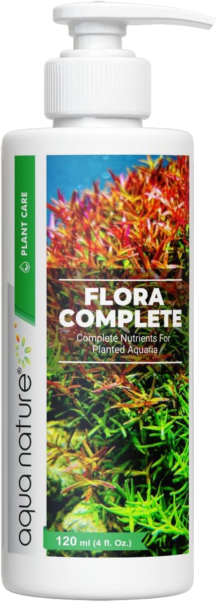 AquaNature® Flora-Complete Plant Nutrient for Freshwater Planted Aquaria (120Ml)