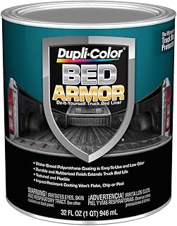 Dupli-Color BAQ2010 Bed Armor DIY Truck Bed Liner - Black - Quart