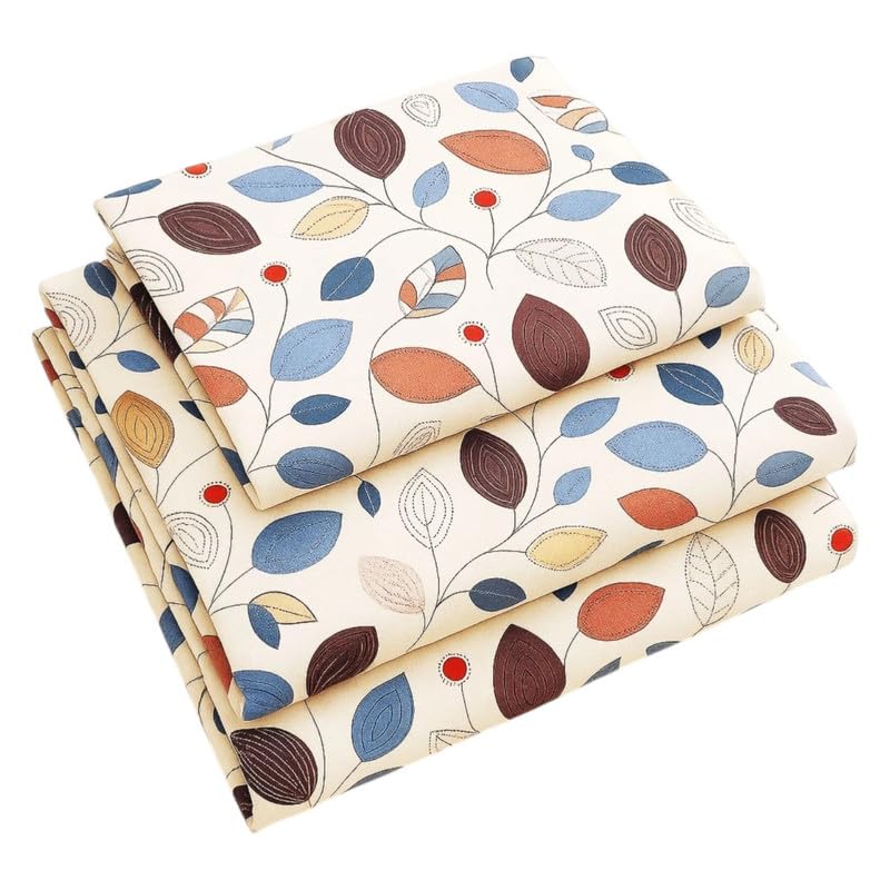 Image of Utopia Bedding Blended Cotton Bedsheet for Double Bed with 2 Pillow Covers | Floral Print Double Bed Bedsheet | 274CM x 228CM