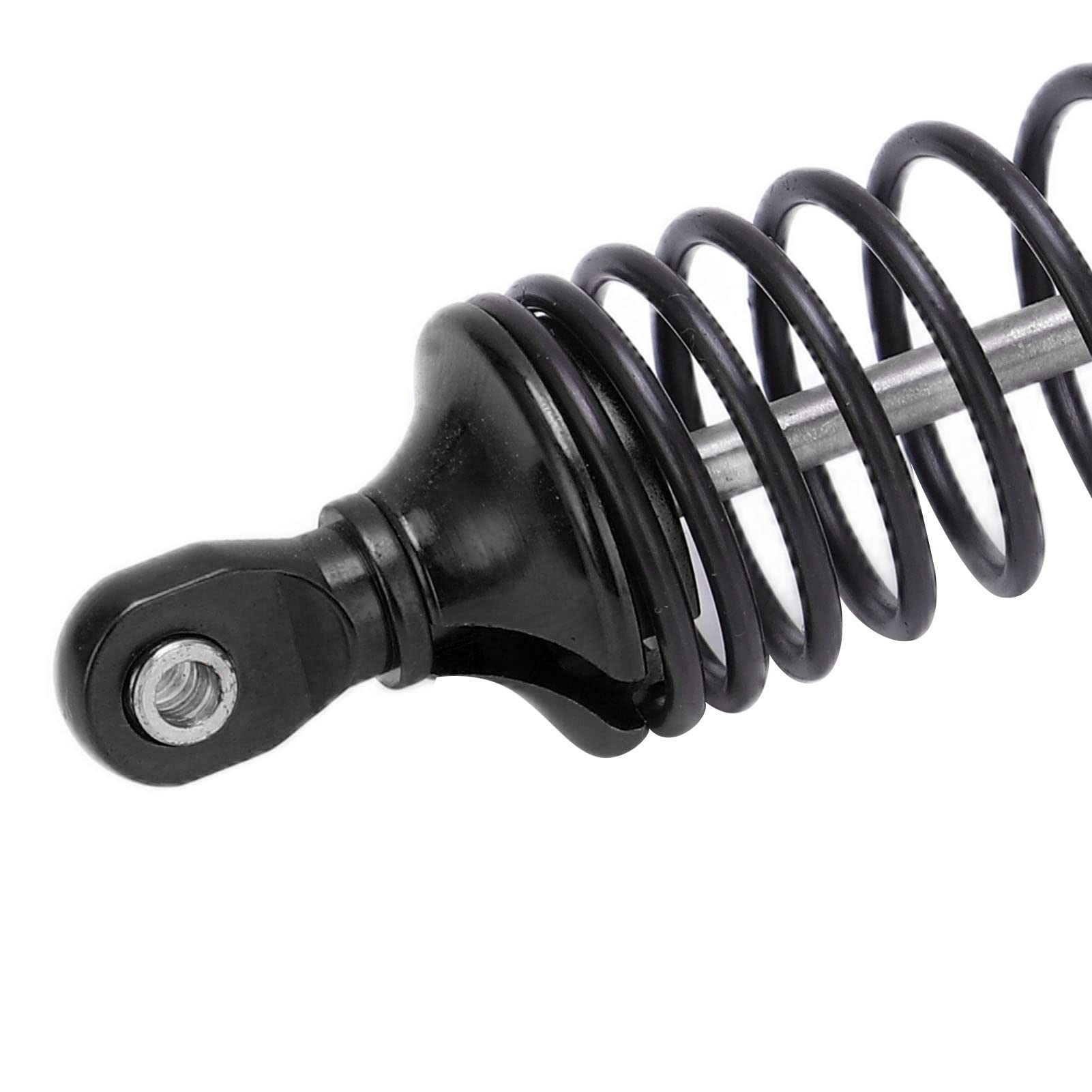 2 szt. Amortyzatory samochodowe RC Amortyzator ze stopu aluminium Zmontowane części zamienne do Traxxas UDR (Black)