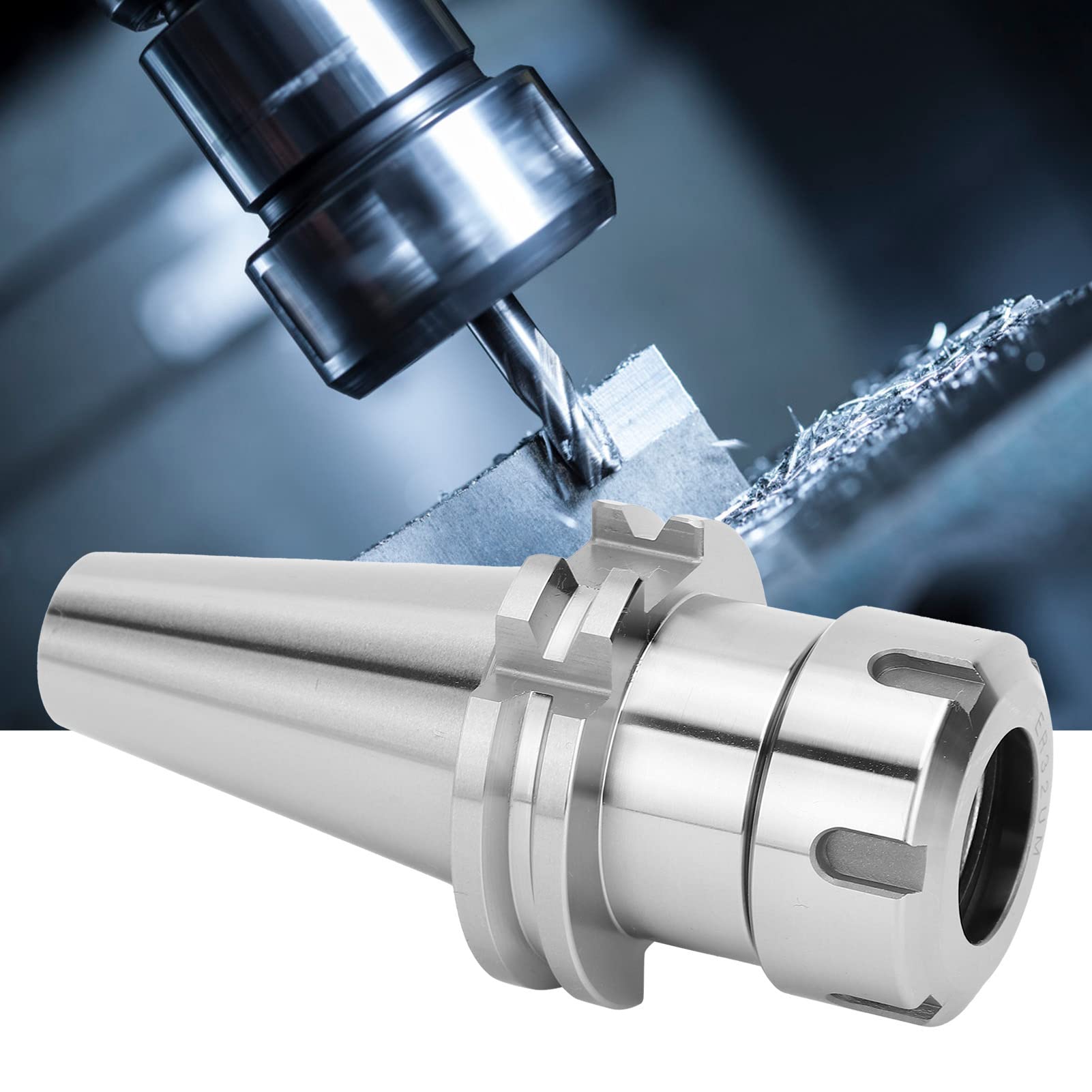 2 Pz Portautensili per Fresatura CNC Tornio Ad Alta Precisione Forniture Industriali SK40 ER32‑70 per la Lavorazione di Macchine Utensili CNC