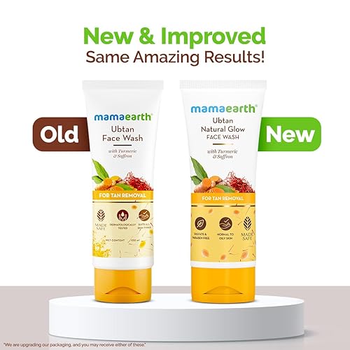 Miniatura 3 de Mamaearth Ubtan De Tan Face Wash | Ayuda a reducir el bronceado y el daño solar | Limpia suavemente la suciedad y el exceso de aceite | Enriquecido
