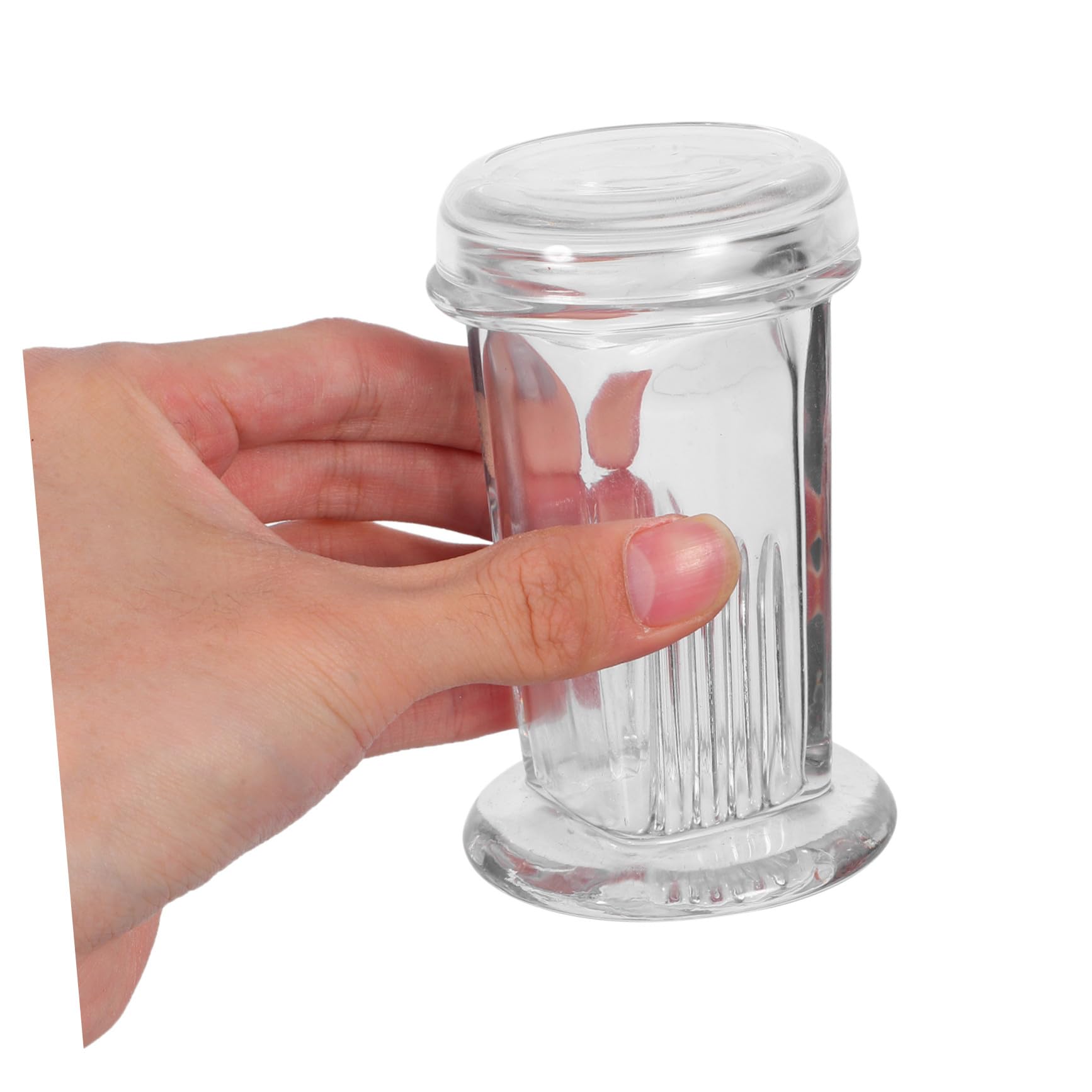Cabilock 2 Stück-pack Glasgefäß mit Deckel für Mikroskopische Objektträger Hocherhitzebeständig Rundes Design Geeignet für Laboruntersuchungen