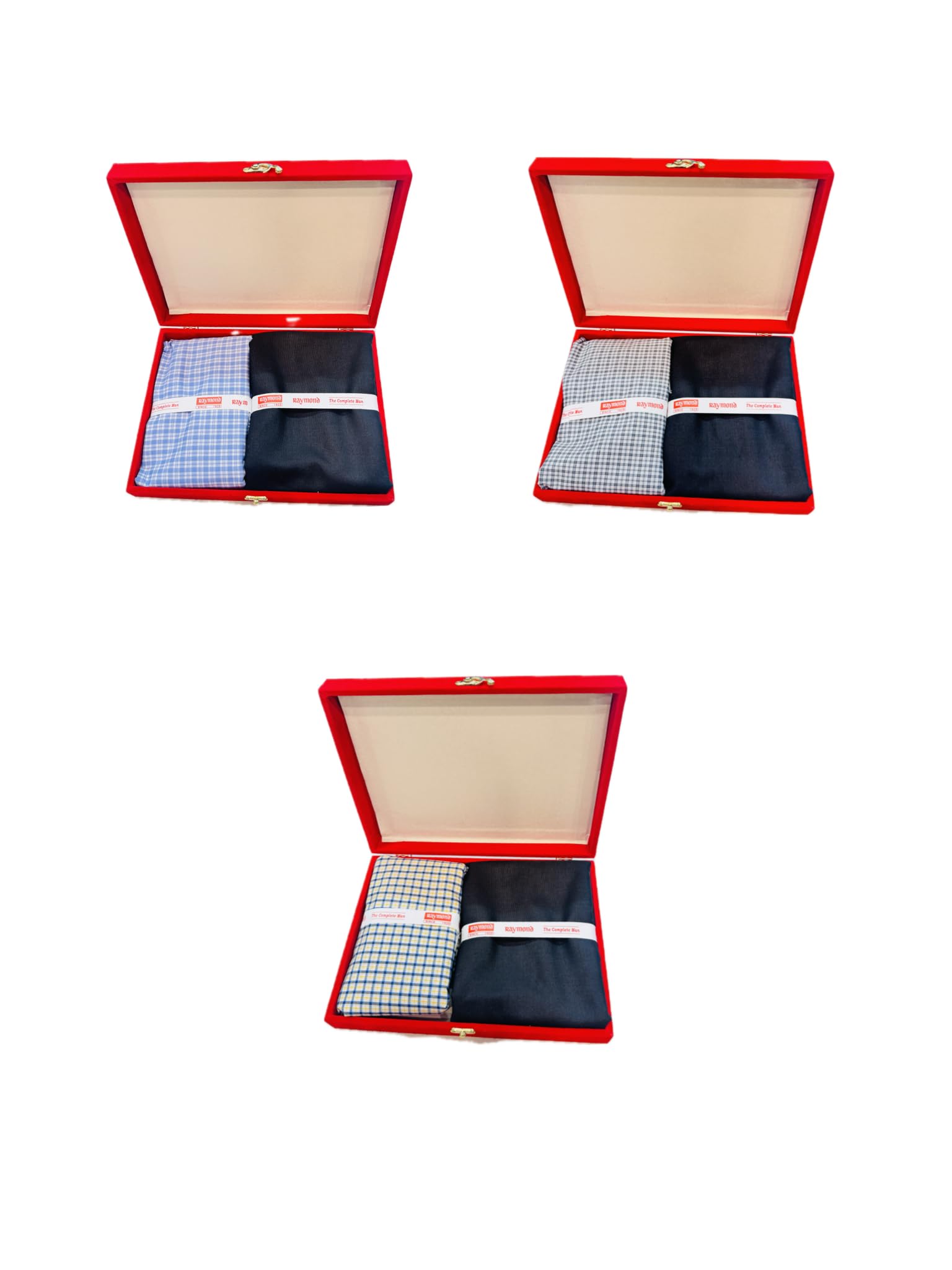Trouser Shirt Fabric VELVET Combo Box (Multicolour, Unstitched, All Weather Fabric) (MULTICOLOUR, PACK OF 3)-image-24