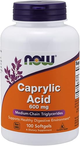 Ácido caprílico, 100 gels (3 paquetes)Q