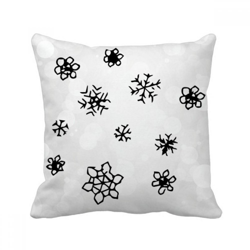 Coussin déco canapé multicolore 40x40cm oreiller de salon motif pluie peint