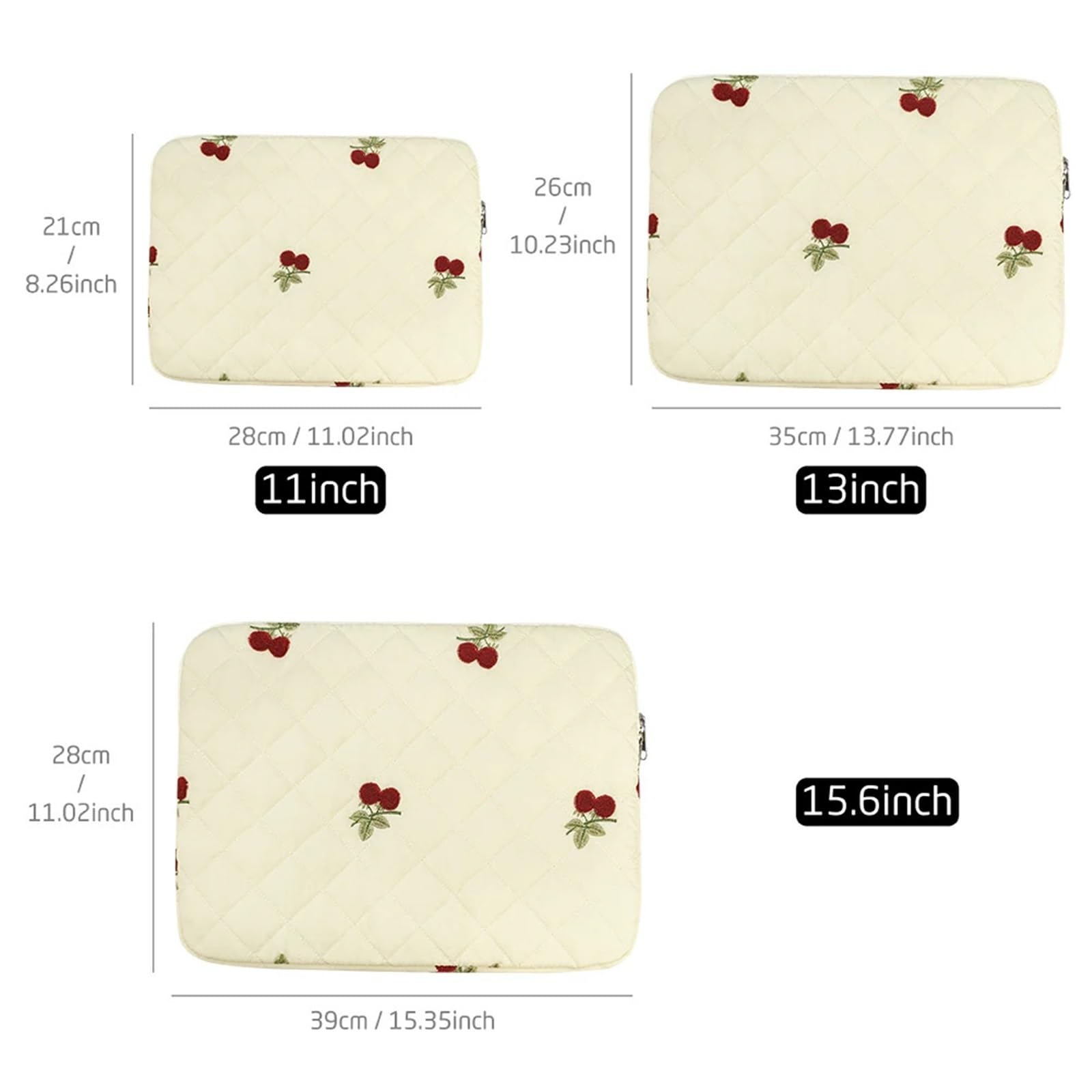 Laptop Manicotto Custodia Morbida for Laptop da 13, 14, 15 e 16 Pollici, Custodia Morbida for Laptop, Borsa for Notebook da Ragazza, Borsa for Computer(Pink Case,15-16 inch)