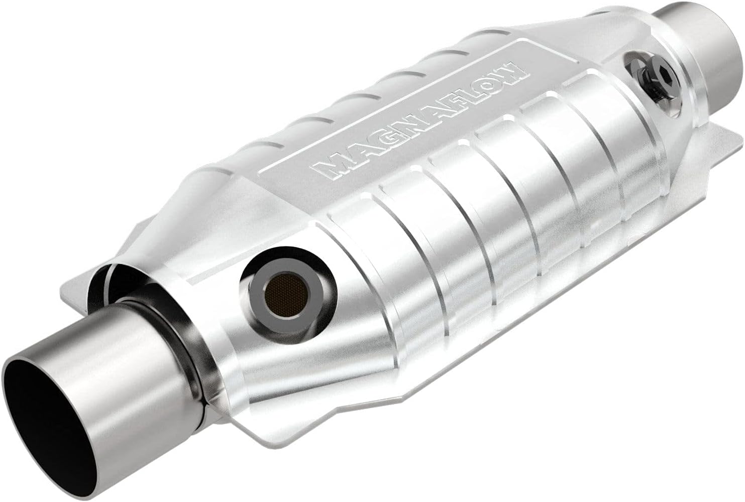 MagnaFlow Catalytic Converter 99064HM: 2"/2" Inlet/Outlet, HM Grade, Universal Fit (EPA Compliant)