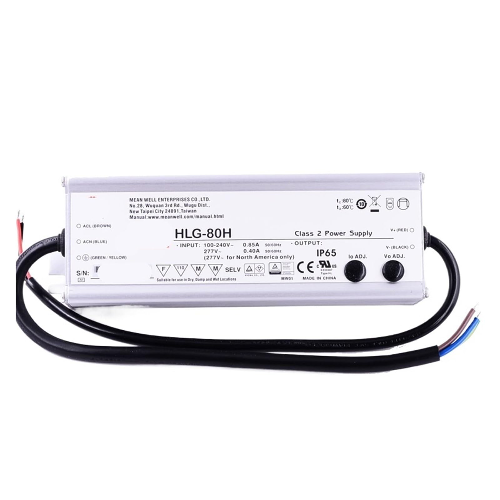 Driver LED HLG-80H-54A pour optimiser l'éclairage de vos serres agricoles et parkings fermés