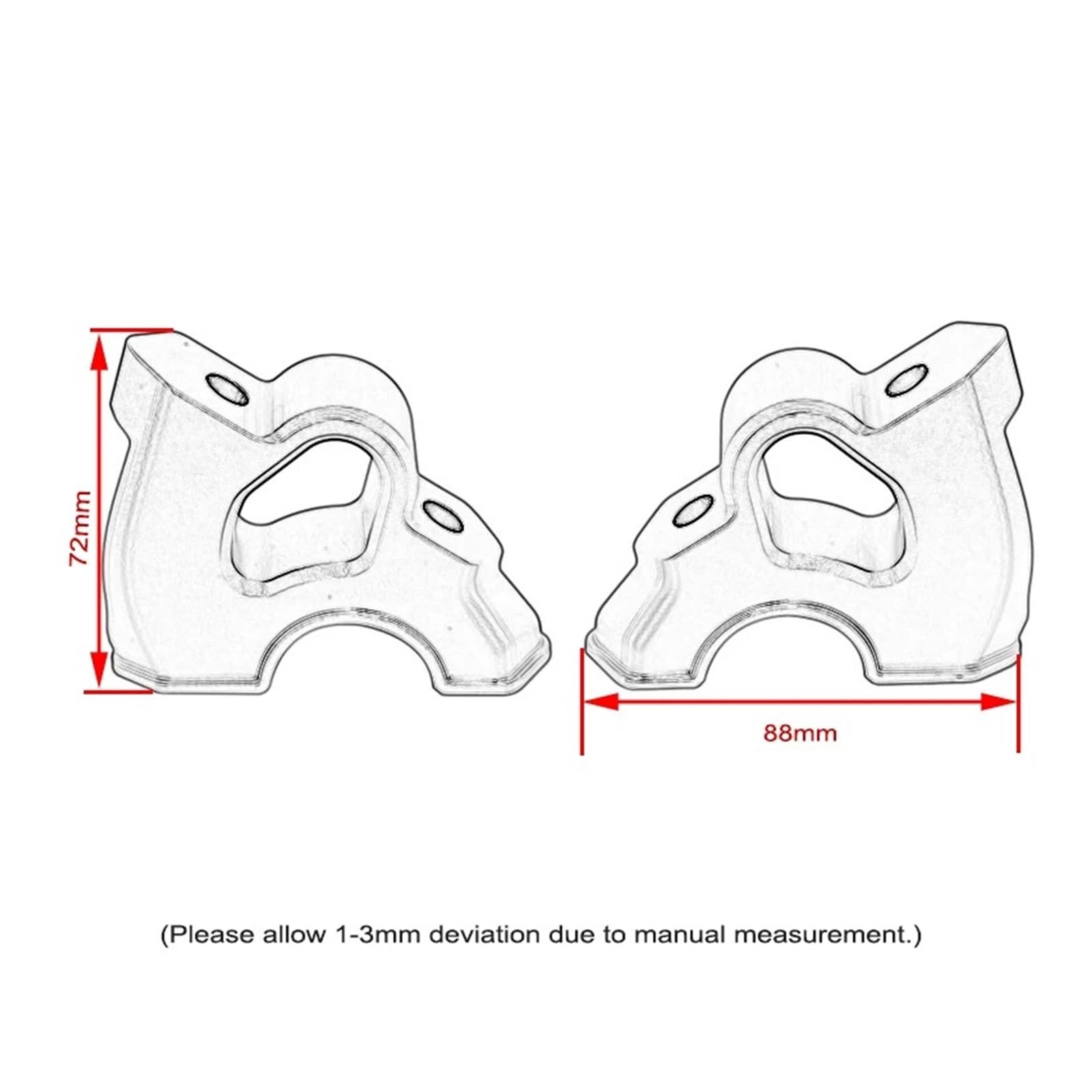 Elevador De Manillar Universal Metal para BMW para R1300GS R 1300 GS 1300GS para ADV 2023-2025 Adaptador Extensión Abrazadera para Barra Elevadora Manillar