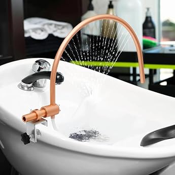 Head Spa Water Circulation Stand Shampoo Bed Accessories 180  Adjustable Head Spa Equipment Whirlpool Water Circulation Frame Hairdressing Salon Water Circulation Stand for Shampoo Bowl