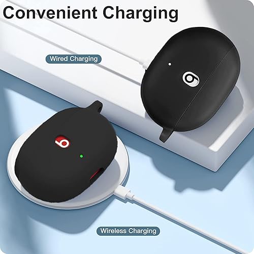 Miniatura 4 de for Beats Studio BudsBuds + estuche con kit de limpieza 20212023, funda de silicona suave para nuevos Beat Studio Buds Plus, funda protectora con