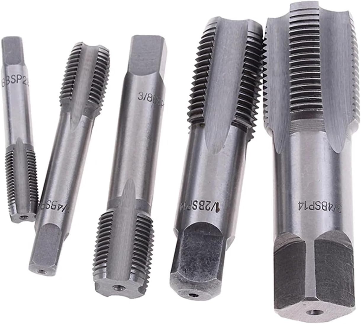 1pc G1/8 1/4 3/8 1/2 3/4 HSS Taper Pipe Tap, BSP Metal Screw Thread Cutting Tool(G14)