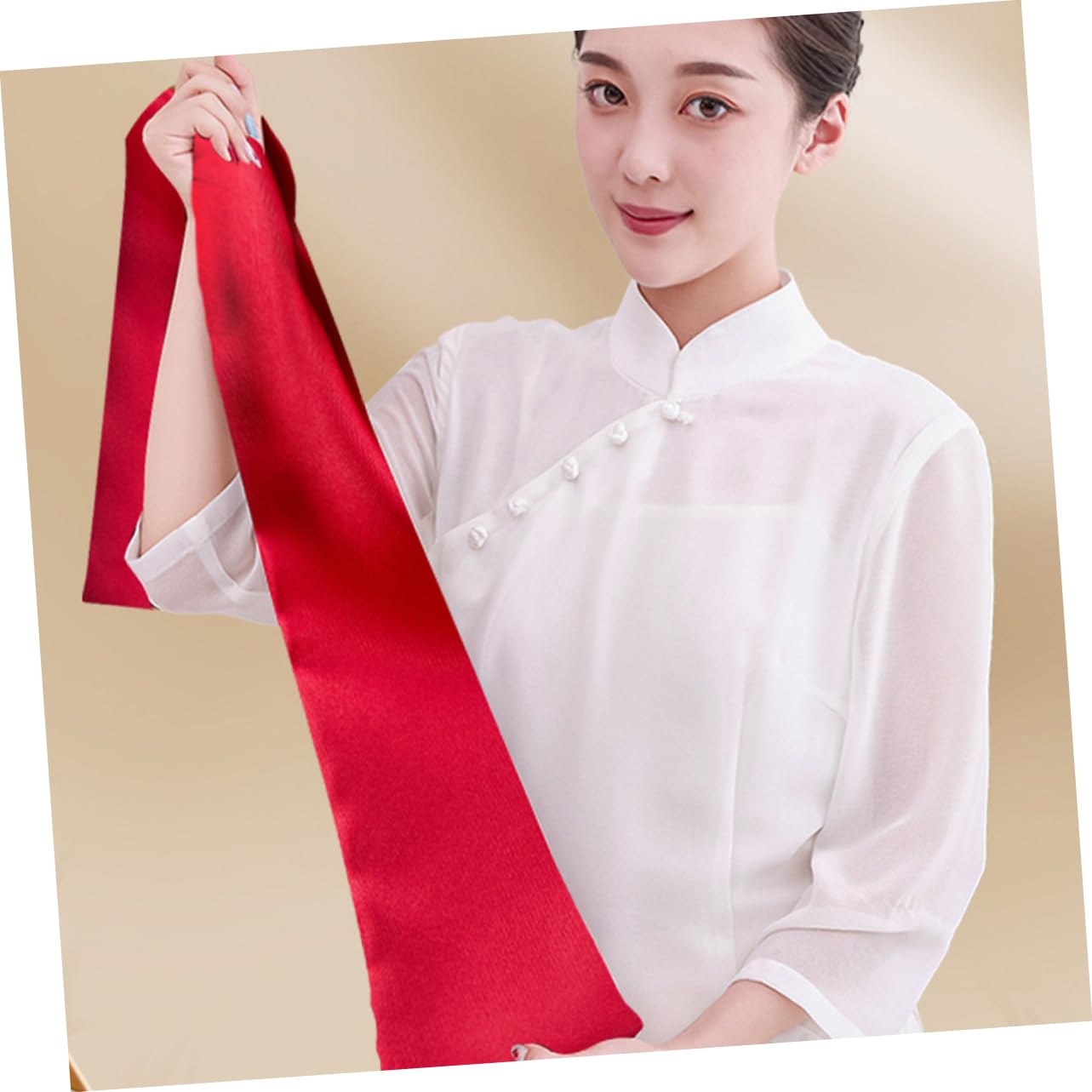 4 Stück Slap -Tasche hand massager handmassagegeräte massage nacken nackenmassage Erwachsene Massage-Klopfbeutel Massagegeräte für den Haushalt Massagebeutel für zu Hause Stoff rot