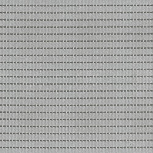 Venilia Weichschaummatte Venisoft Uni Grau Rutschfester Bodenbelag Duschmatte Anti-Rutschmatte, PVC-Polyester, Grau, 65 x 200 cm, 54160