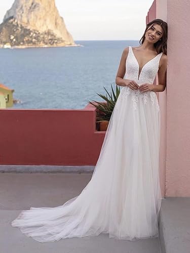 Miniatura 2 de Sweetheart Strapless Mermaid Lace Wedding Dresses for Bride Beading Satin Bridal Gowns