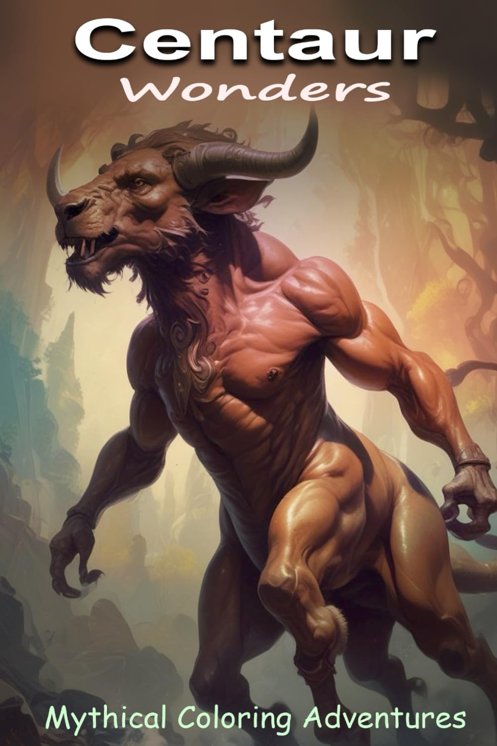 Centaur Wonders: A Coloring Book for Mythical Creatures