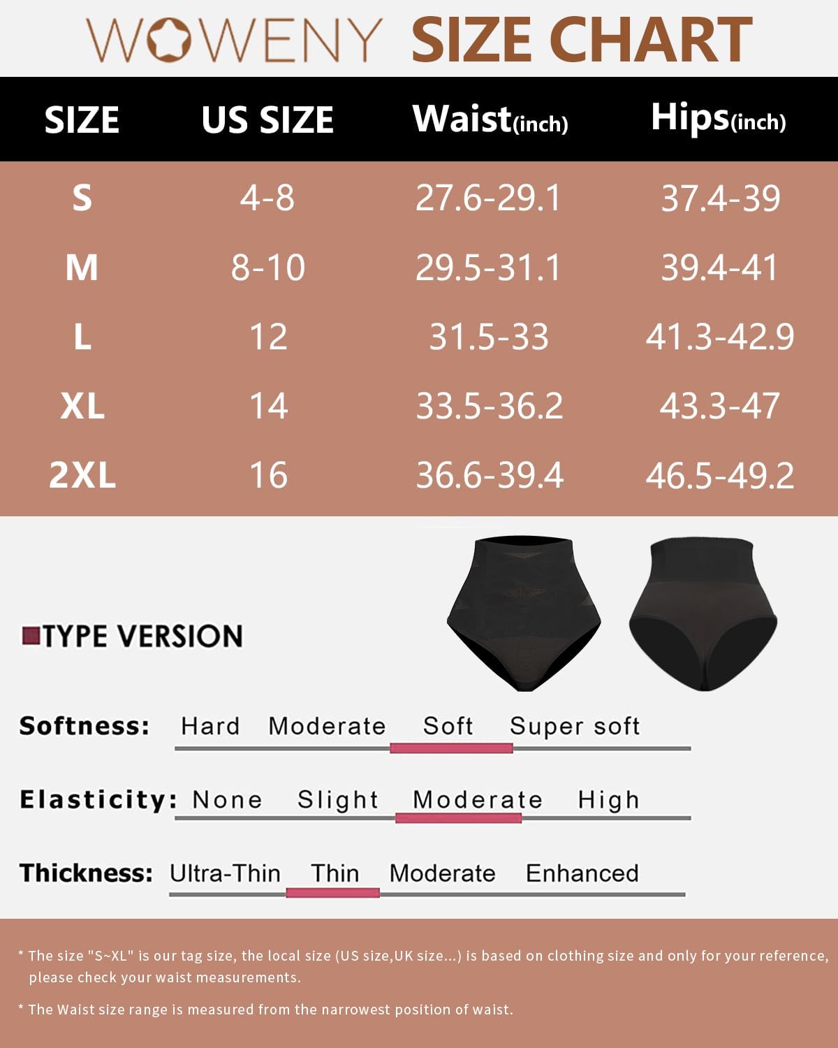 WOWENY Thong Shapewear Tummy Control Underwear For Women Seamless High Waisted Body Shaper Sexy Girdle Panties - Image 7