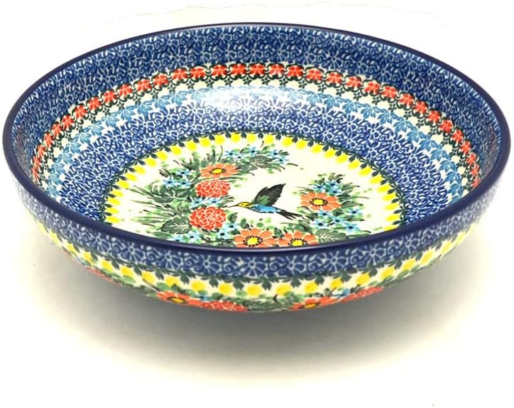 Polish Pottery Bowl - Contemporary - Medium (9") - Unikat Signature U3357