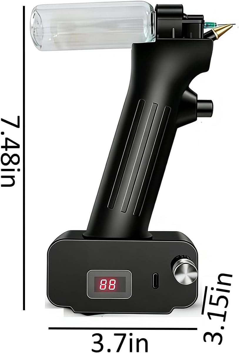 Electric Air Brush Sprayer 6000mah Battery for Quick Color Change Not Sprayer Painting Tool Nozzle Ergonomic Grip