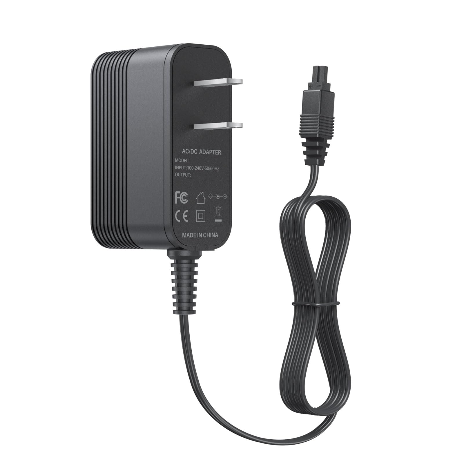 Cable de aspiradora compatible con Shark V2945Z XA2950 V2950 YLS0041T110025 YLS0041 T110025 Cargador para aspiradora Shark Cable de alimentación de repuesto