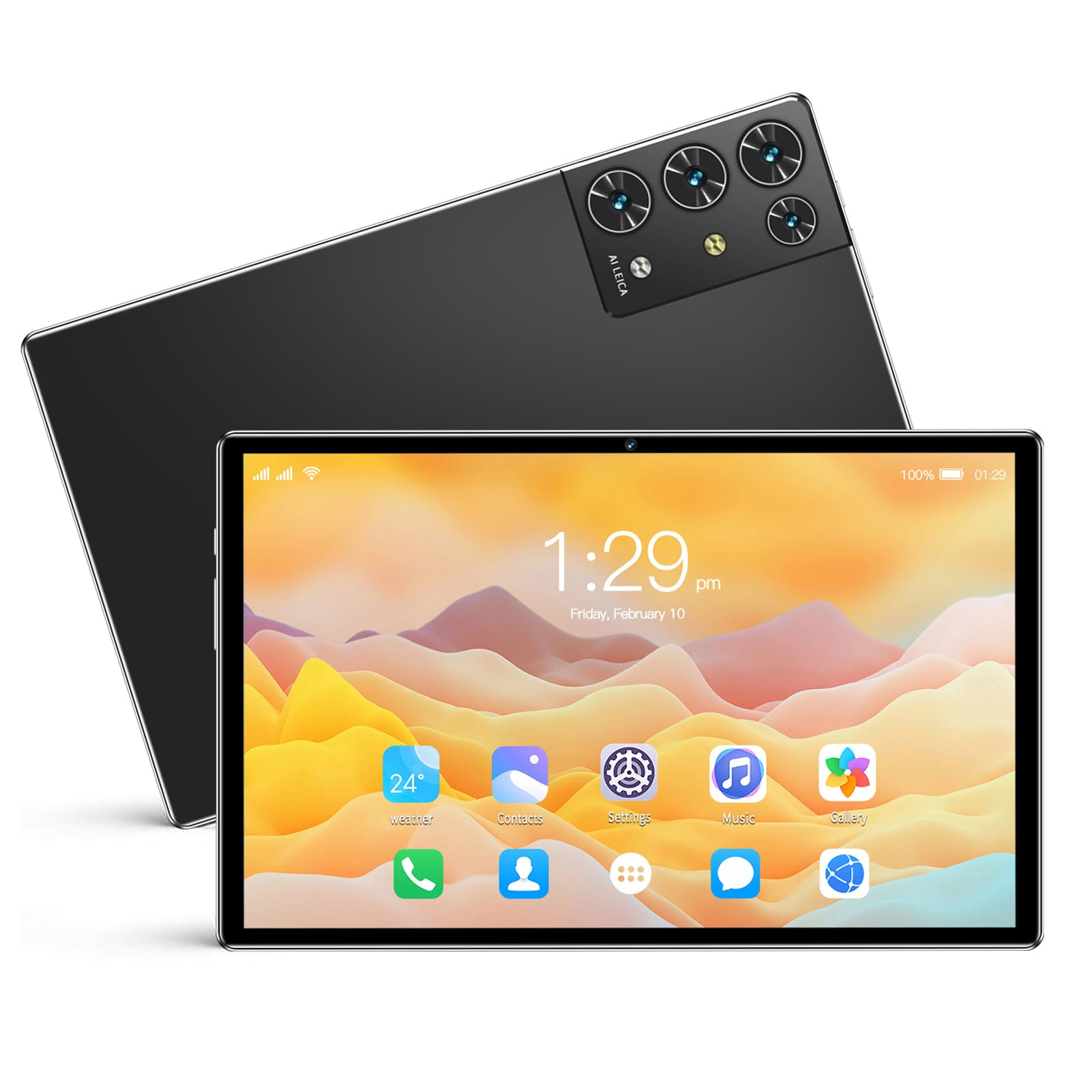 Namolit Tablet de 10,1 polegadas 8GB + 256GB 5G Chamando