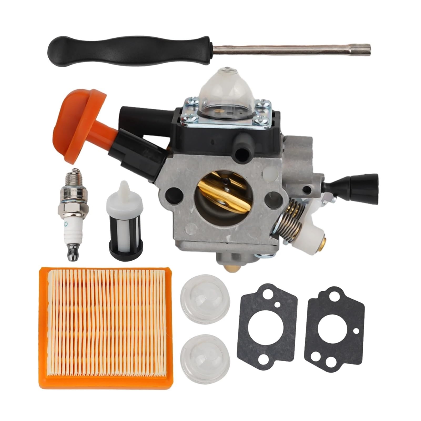 Carburateur FS131R en alliage haute précision pour moteur de motoculture