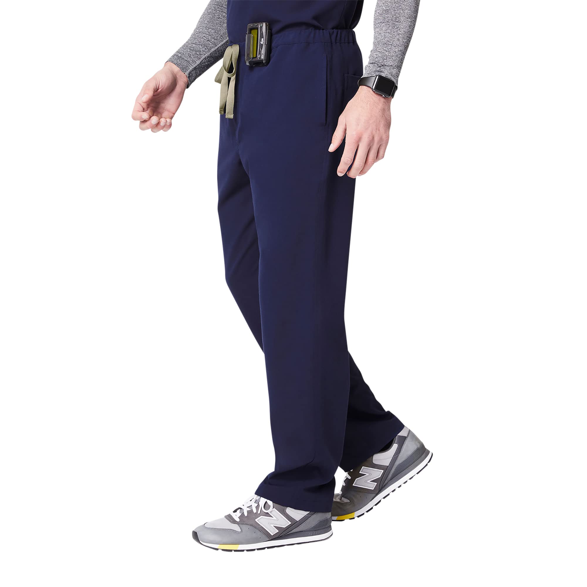 Men's Pisco Basic Scrub Pants-Navy Blue-XX-Large Tall