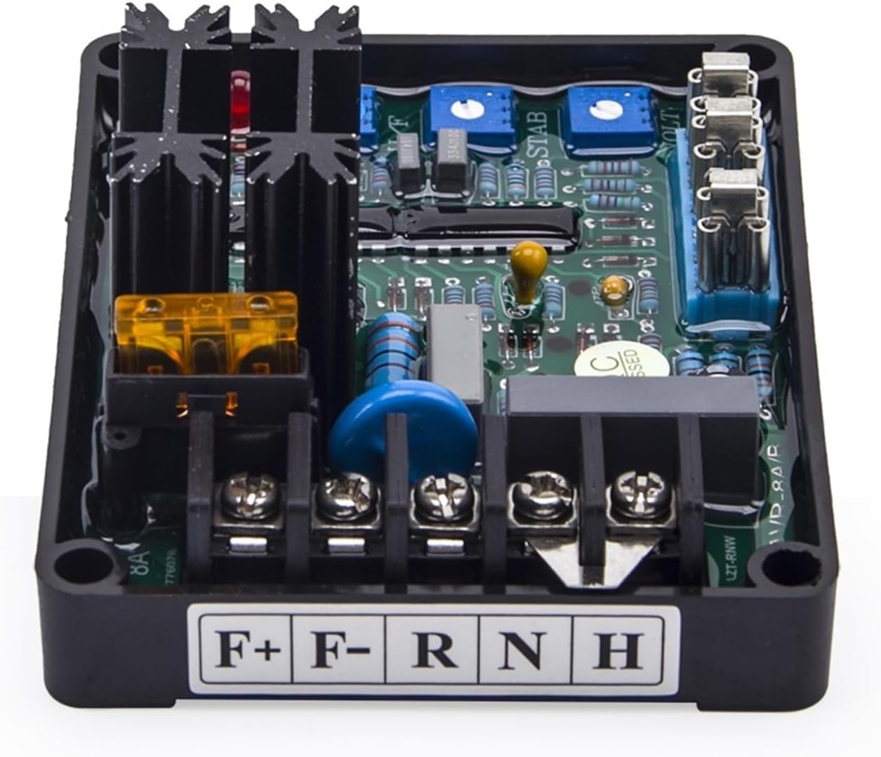 GAVR 8A AVR Brushless Generator Automatic Voltage Regulator GAVR-8A Stabilizer Module 1Pcs(GAVR8A)