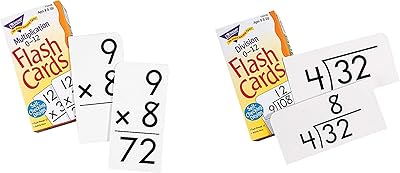 TREND T53103 Skill Drill Flash Cards, 3 x 6, Subtraction