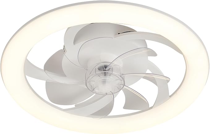 13W motor DC: Ventilador DUPI TURBO AIR con luz 3000-6000K