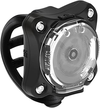 LEZYNE Zecto Drive Bicycle Durable USB Rechargeable IPX7 مقاوم للماء 250 لومينز أبيض LEDs ضوء أمامي مع / أوضاع متعددة الصلبة والفلاش | حزام تركيب المطاط السيليكون