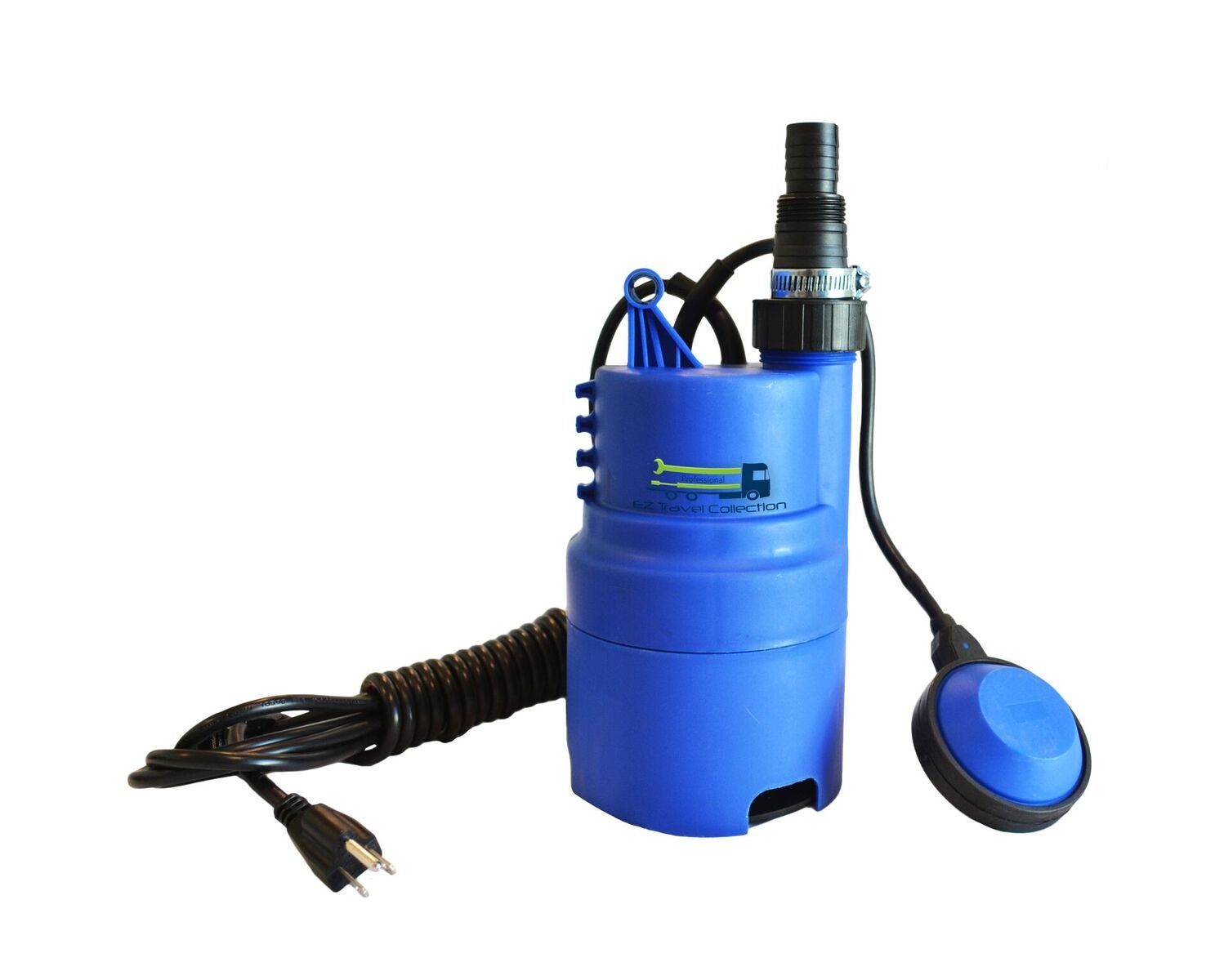 Submersible Drain Pump and 20' Water Hose, Sump Pump Kit for Pools, Hot Tubs, Water Tanks, Ponds, and More (1,580 GPH)