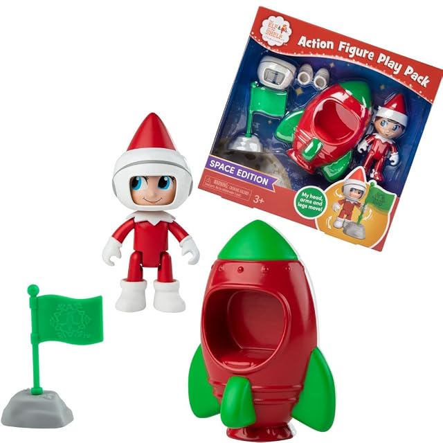Foto 4 de 6 de Figura de Acción Espacial de Elfo en el Estante - Accesorios y Juguetes para Niños