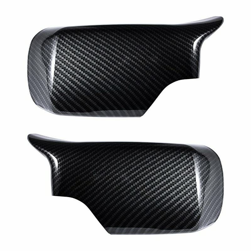 Couvercle rétroviseur carbone BMW E46 325i 328i 330i noir brillant 1998-2005