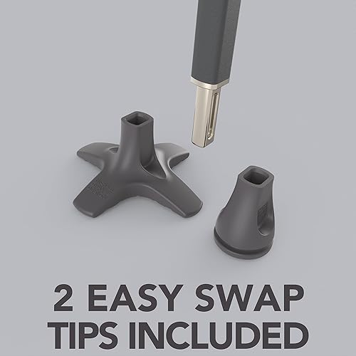 Miniatura 3 de Michael Graves - Bastón plegable de plegado rápido para hombres y mujeres, bastón plegable para estabilidad y estilo, bastón plegable plegable,