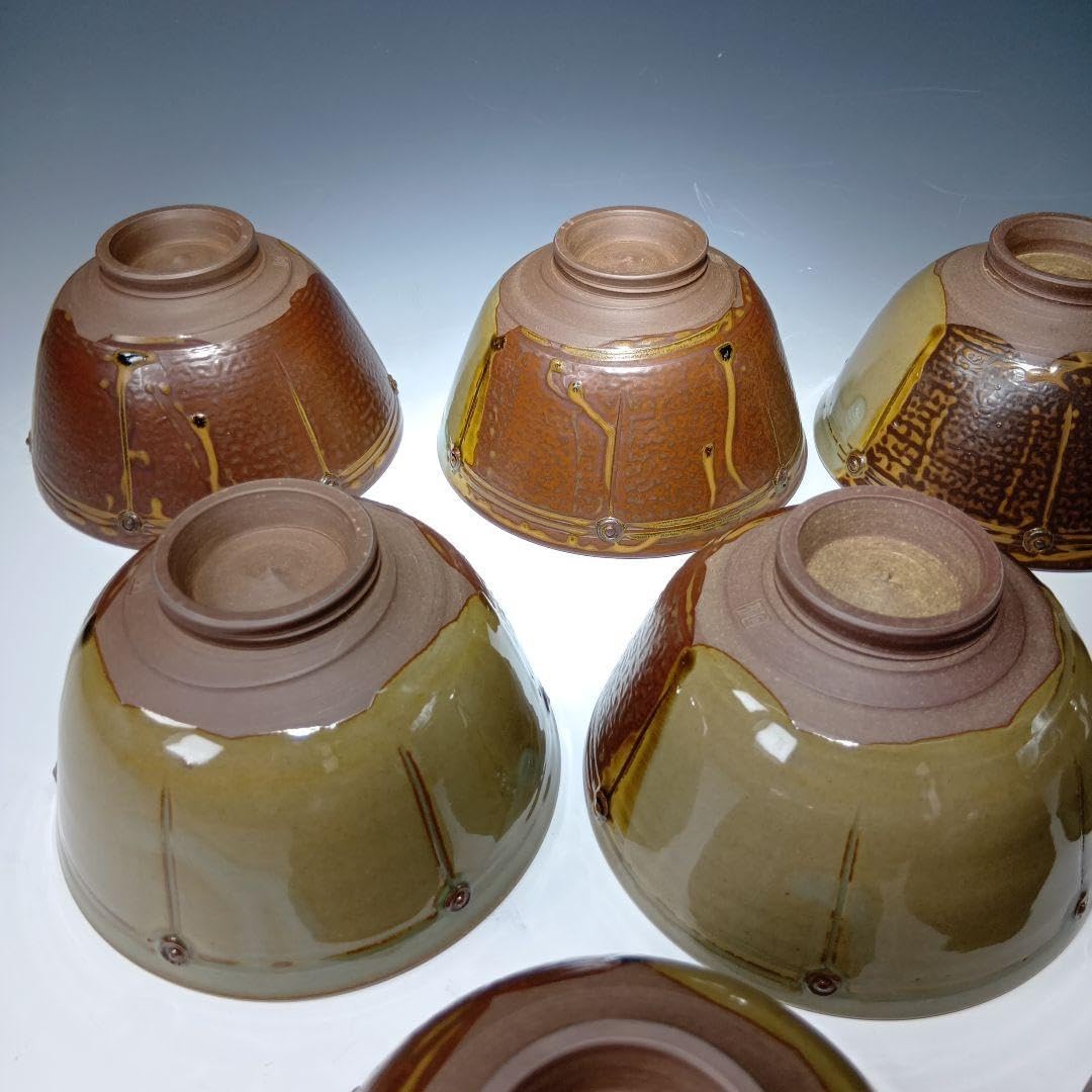 茶道具 高取焼 数茶碗 豊泉窯 10客 共箱 値下げ！茶道具 高取焼 数