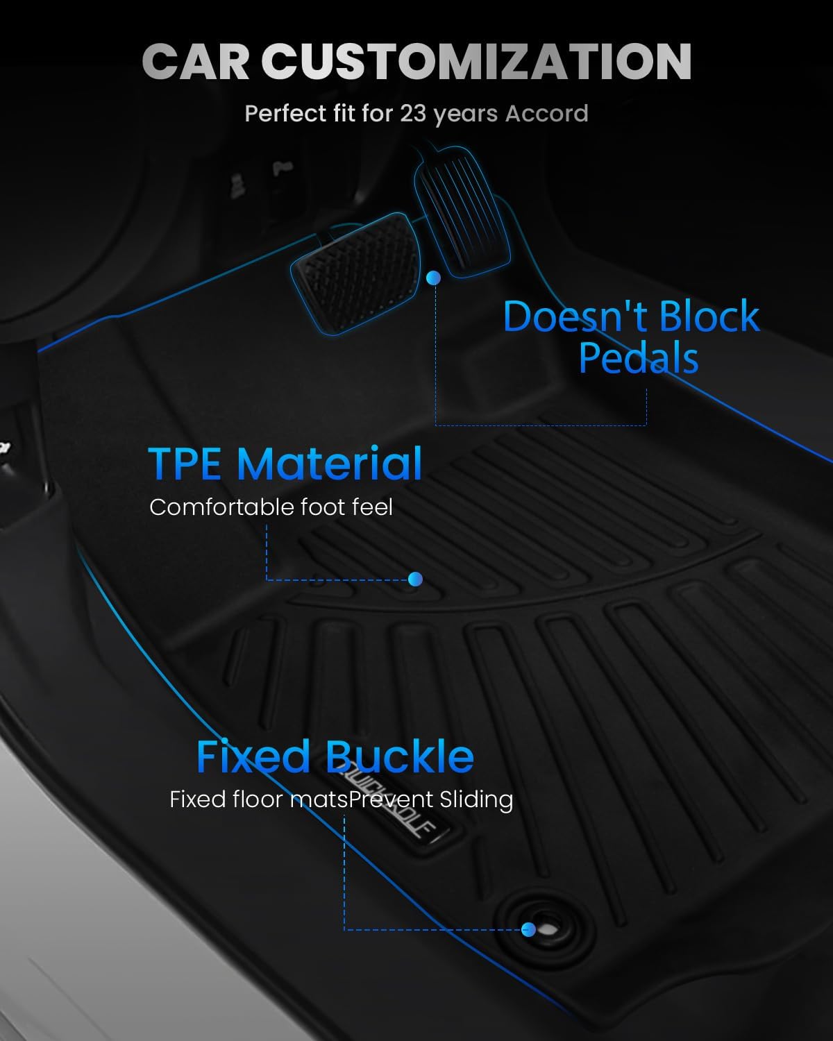 Floor Mats Cargo Mat for Grand Highlander 7 Seater (Include Hybrid