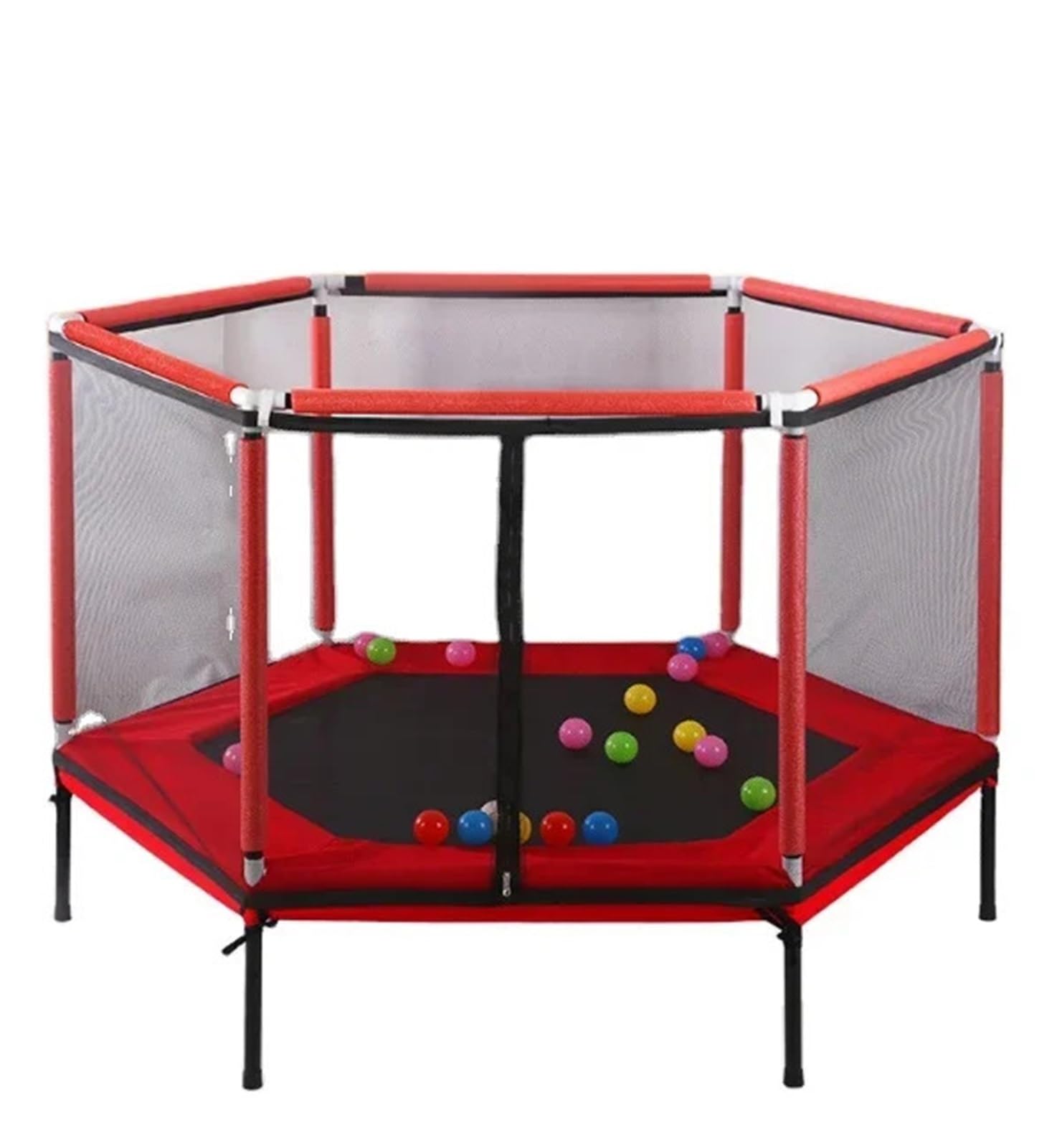 Indoor Outdoor 159cm Sd con Rete di Sicurezza per Bambini Divertimento e Sicuro Playtime Activi per Bambini