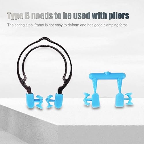 Miniatura 10 de Clip de matrices seccionales dentales, abrazaderas de matrices contorneadas seccionales de matriz dental, anillos de clip de resorte resistentes a