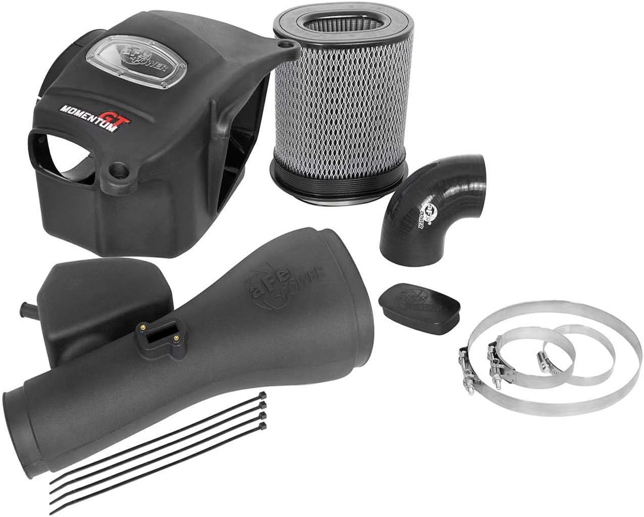 aFe Power Momentum GT Cold Air Intake System w/Pro DRY S Filter for Nissan Patrol (Y62) 10-17 V8-5.6L (320 hp) VK56DE #51-76104, Black