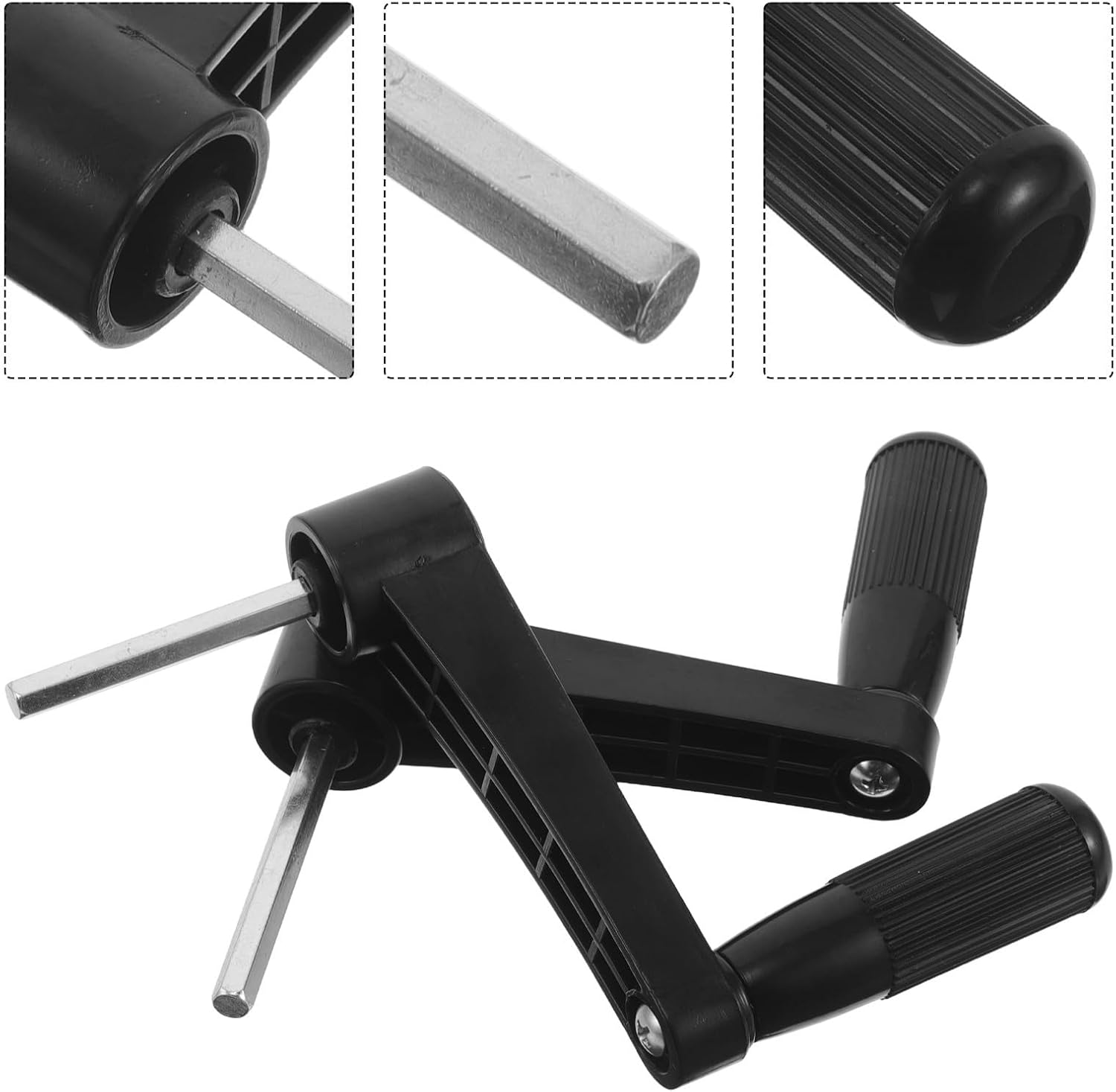 2pcs Replacement Crank Handle for Height Adjustable Desk