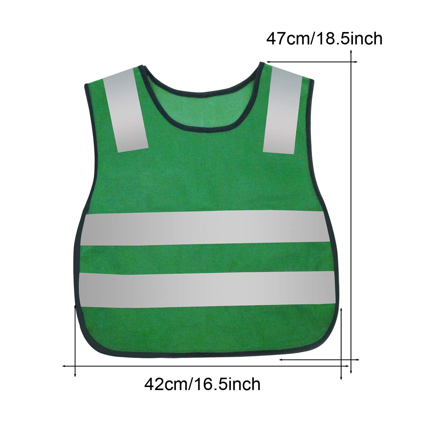 AIEOE Lot de 5/10/15/20 gilets de sécurité réfléchissants haute visibilité pour la course à pied, le cyclisme, le jogging