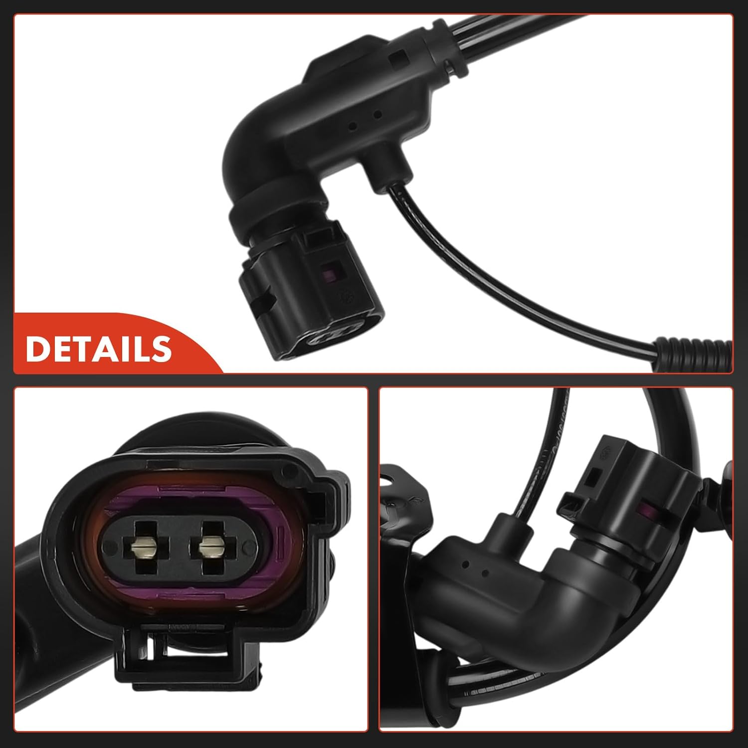 A-Premium Rear Right ABS Wheel Speed Sensor Compatible with Hyundai Models - Sonata 2020 2021 2022 2023