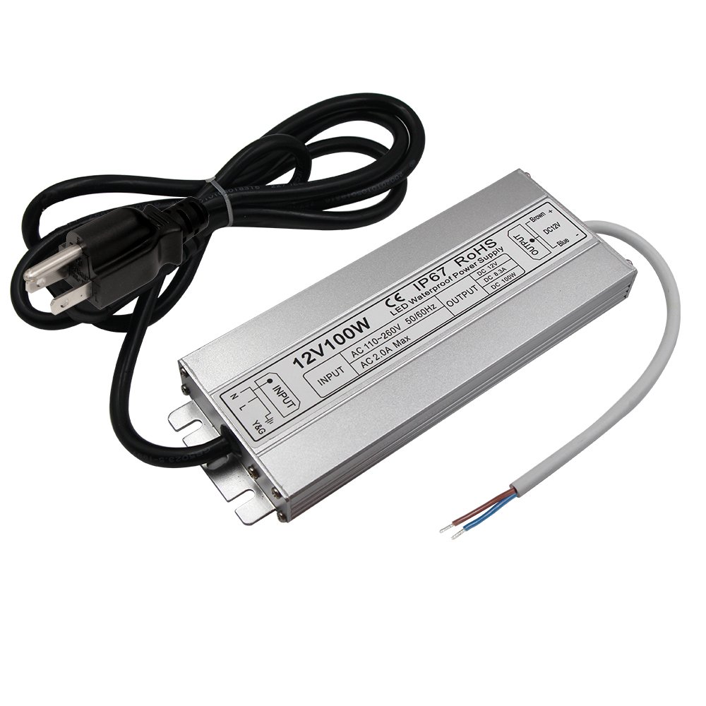 12V100W
