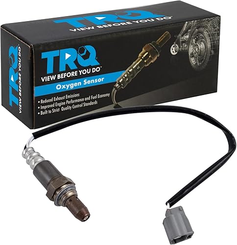 Vista 250 de TRQ Sensor de Oxígeno O2 de 4 Hilos de Banda Estrecha Compatible con VW Atlas 2.0L 2018-21, VW GTI 2.0L 2016-18, Audi A3 Quattro 2.0L 2015-18, VW