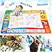 Ezire Doodle Drawing Mat, Large Water Doodle Mat 47.2'' x 35.4'' Mess-Free Magic Mat Educational Toys with 6 Magic Pens, 8 Stamps, 1 Mould and 1 Drawing Booklet for Kids Boys Girls
