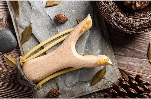 Miniatura 4 de Juguete de catapulta de madera para principiantes, juguete de catapulta de entrenamiento de habilidades de caza al aire libre, utilizado para